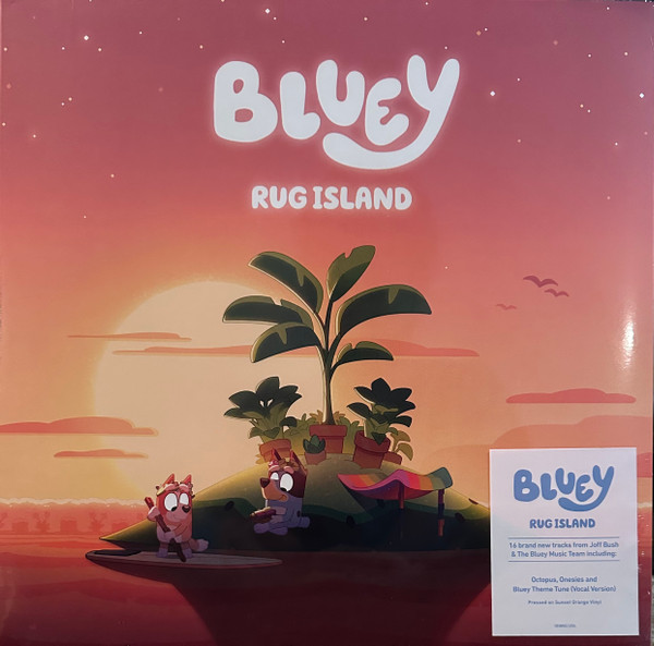 BLUEY — Rug Island (Orange Vinyl)