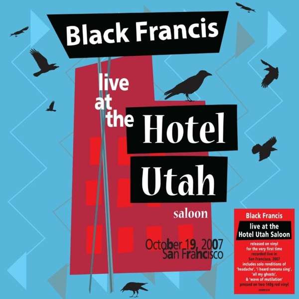 BLACK FRANCIS — LIVE AT HOTEL UTAH SALOON (RED