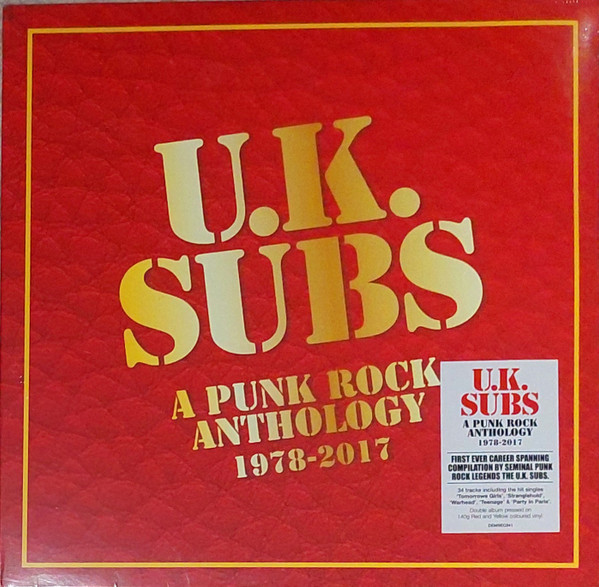 UK SUBS — A Punk Rock Anthology - 1978-2017 (Red/Yellow Vinyl)