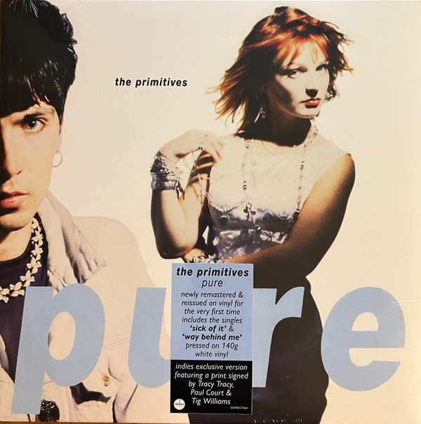 PRIMITIVES THE — PURE (WHITE VINYL SIGNED)