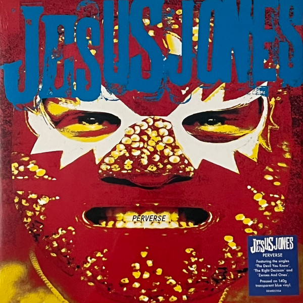 JESUS JONES — Perverse (Translucent Blue Vinyl)