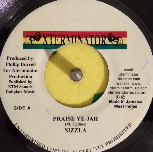 SIZZLA — PRAISE YE JAH