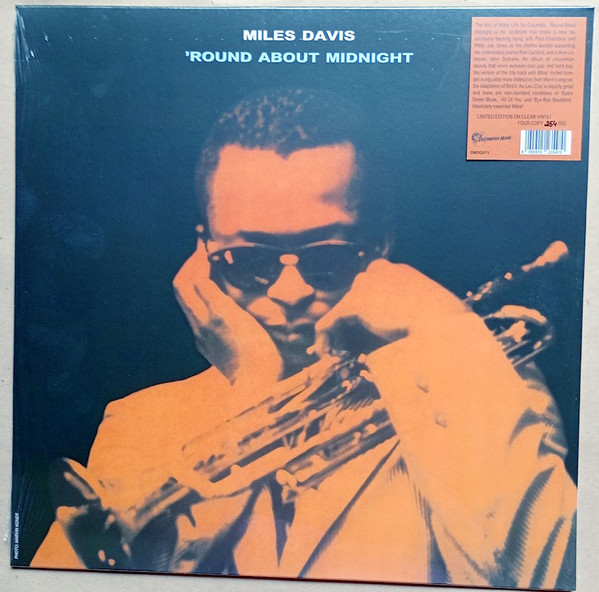 MILES DAVIS — Round About Midnight (Numbered Edition) (Clear Vinyl)