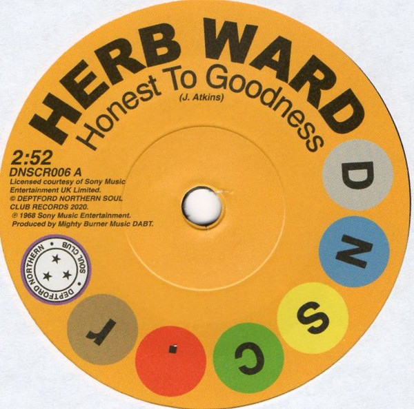 HERB WARD & BOB BRADY & THE CON CHORDS — HONEST TO GOODNESS/EVERYBODY'S GOIN' TO THE LO