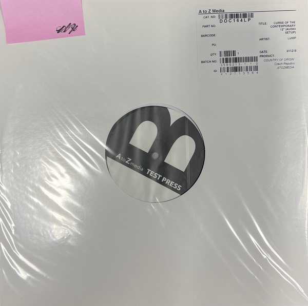 LUMP — CURSE OF THE CONTEMPORARY