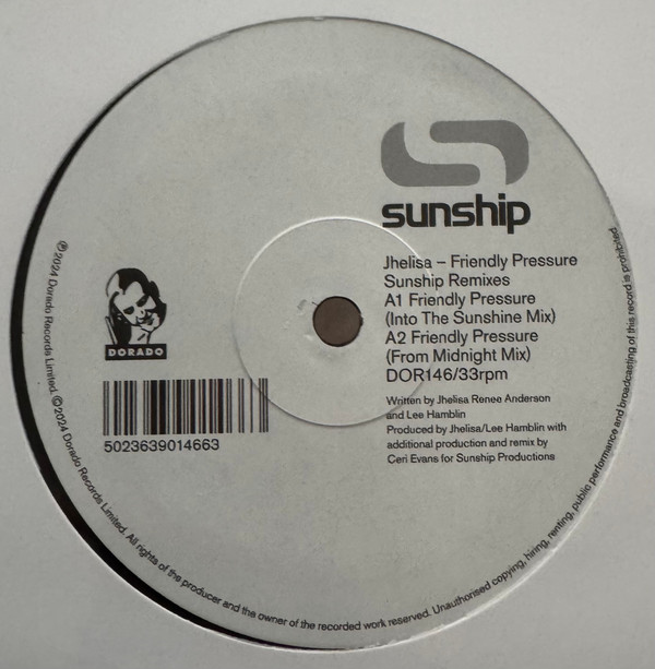 JHELISA & SUNSHIP — FRIENDLY PRESSURE (SUNSHIP REM