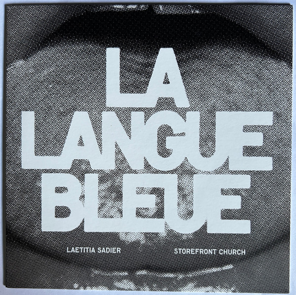 LAETITIA SADIER & STOREFRONT CHURCH — LA LANGUE BLEUE