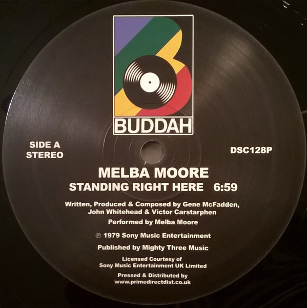 Melba Moore — Standing Right Here / Make Me Believe in You