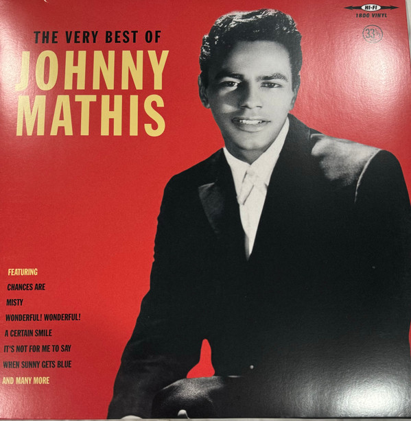 JOHNNY MATHIS — The Very Best Of Johnny Mathis