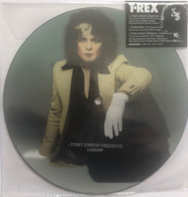 T. REX — FUNKY LONDON CHILDHOOD/LONDON BOYS (PIC DISC)