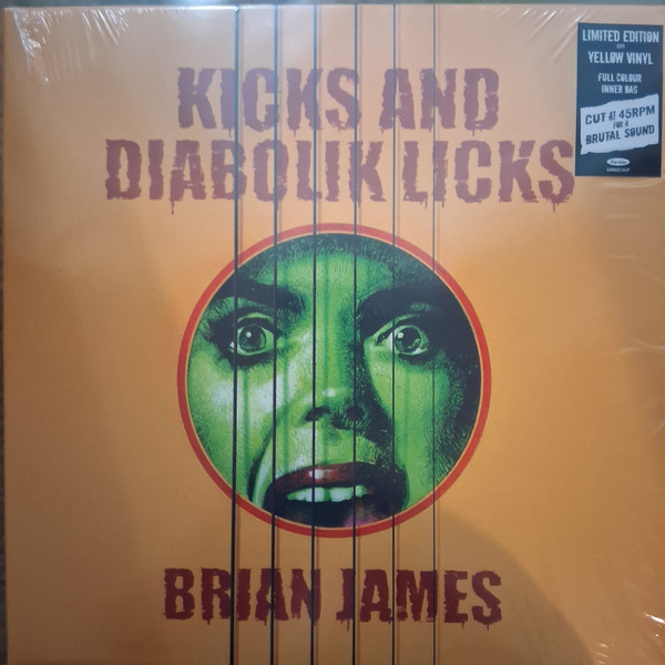 BRIAN JAMES — KICKS AND DIABOLIK LICKS