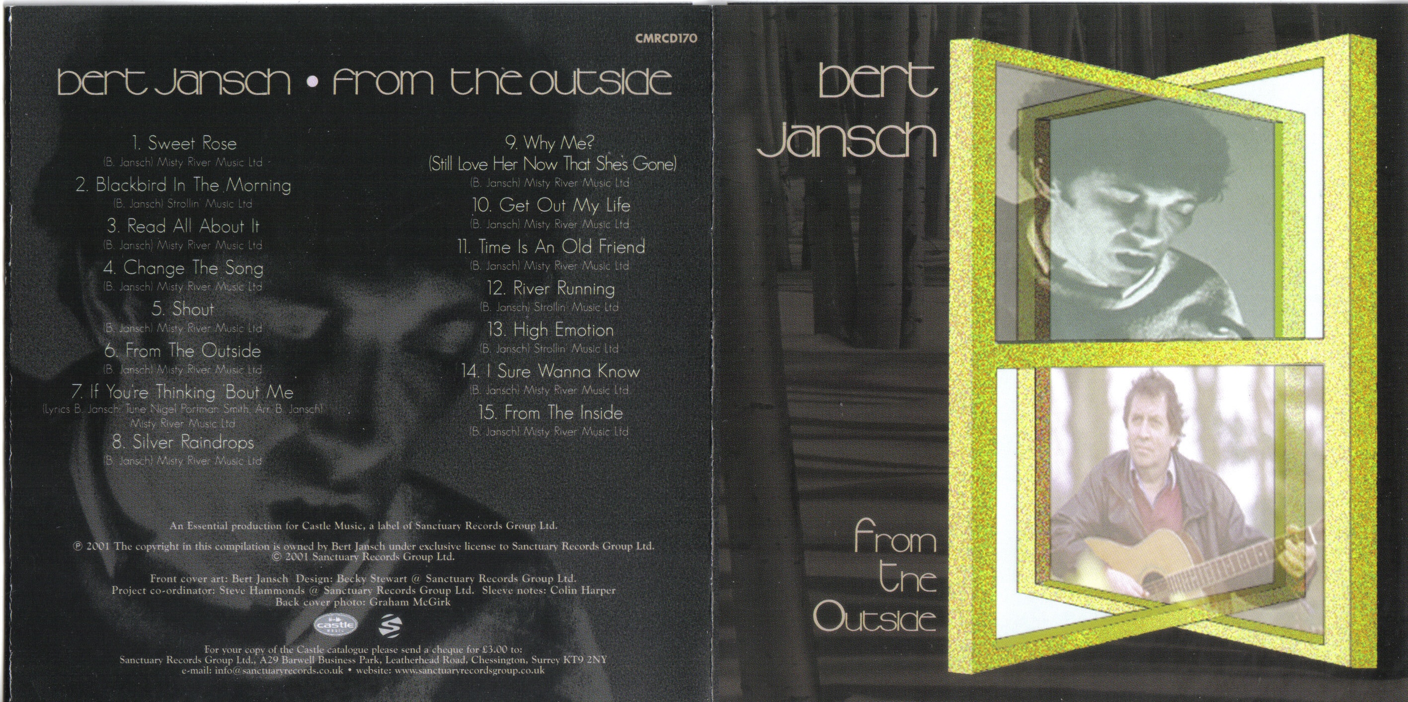 BERT JANSCH — FROM THE OUTSIDE