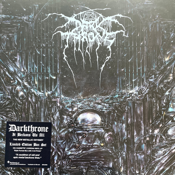 DARKTHRONE — It Beckons Us All (Deluxe Edition) (Marbled White/Black Vinyl) (+Cassette)