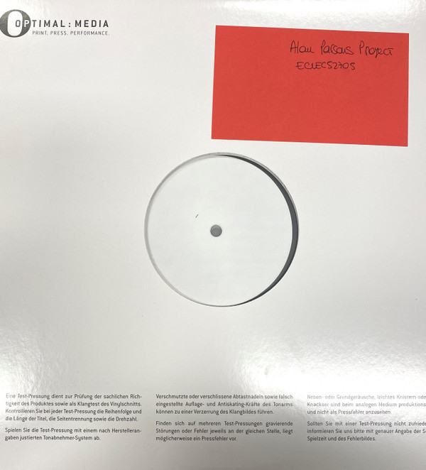 PARSONS ALAN PROJECT — AMMONIA AVENUE