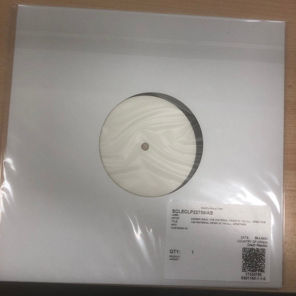 ANDREW GOLD — THE FRATERNAL ORDER OF THE ALL