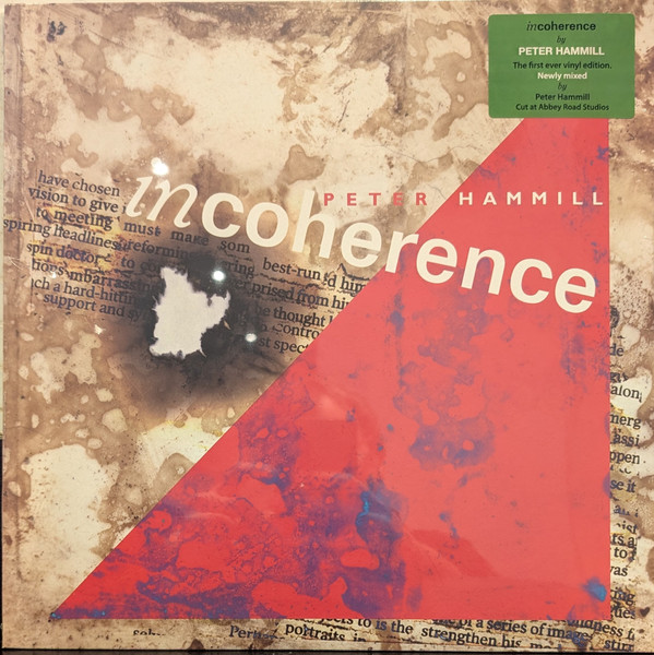 PETER HAMMILL — INCOHERENCE - VINYL EDITION
