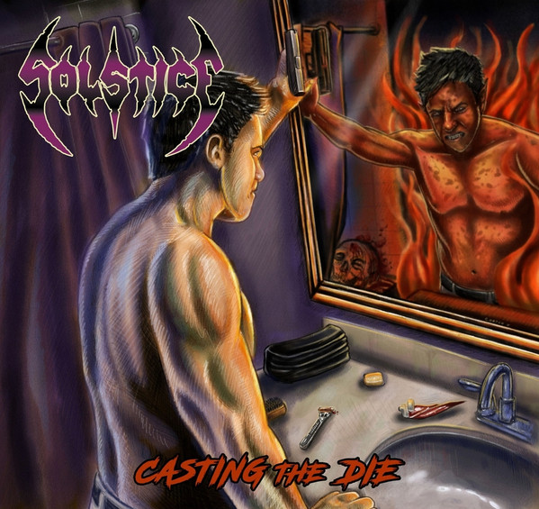 SOLSTICE — Casting The Die (Red Vinyl)