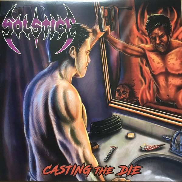 SOLSTICE — Casting The Die (Blue Vinyl)