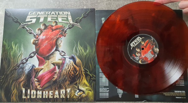 GENERATION STEEL — Lionheart (Red Marbled Vinyl)