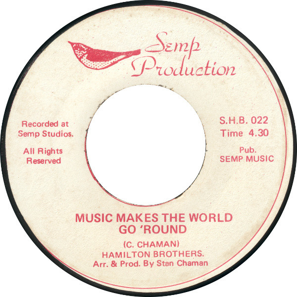 HAMILTON BROTHERS — MUSIC MAKES THE WORLD GO 'ROUND
