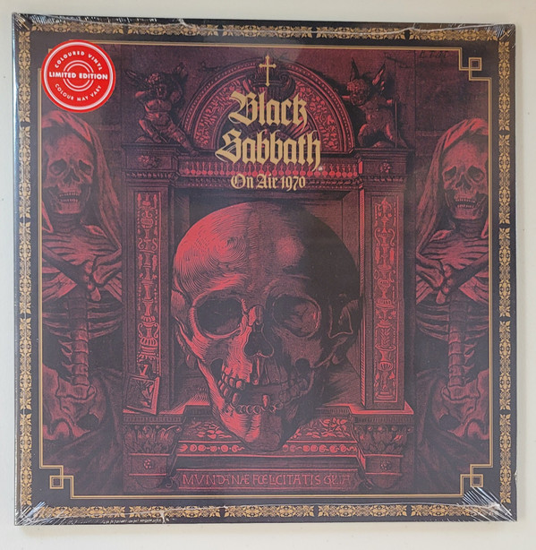 BLACK SABBATH — On Air 1970 (Red Vinyl)