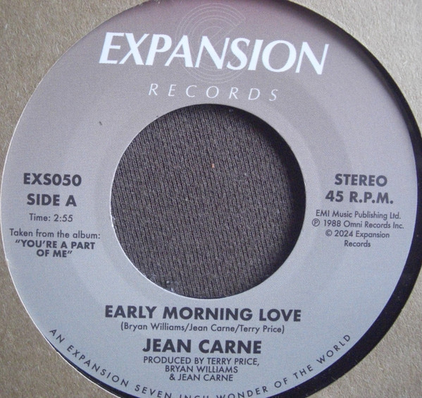 JEAN CARNE — EARLY MORNING LOVE / HEARTACHE