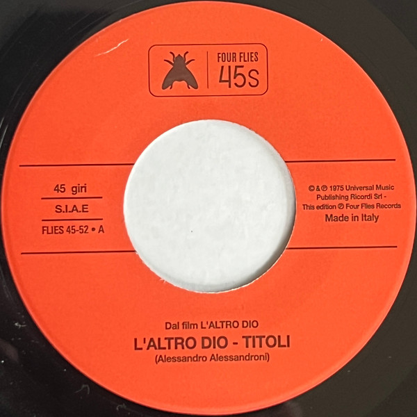 Alessandro Alessandroni — L' Altro Dio