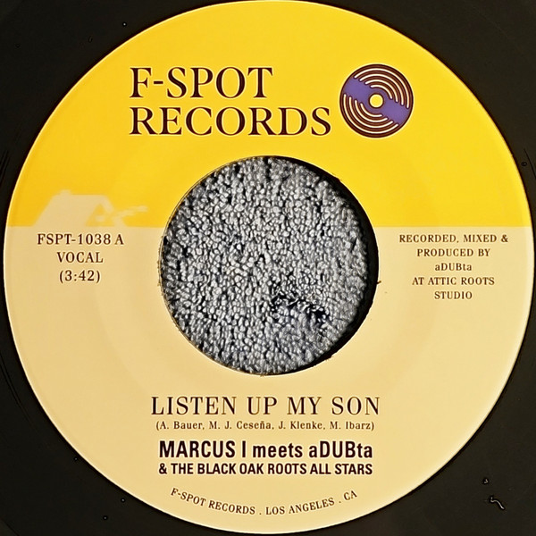 MARCUS I MEETS ADUBTA — LISTEN UP MY SON B/W VERSION