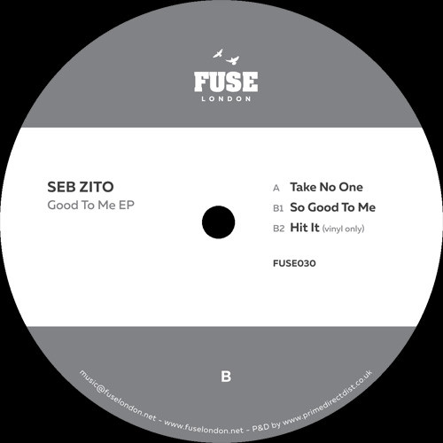Seb Zito — Good to me EP