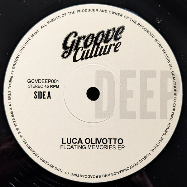 Luca Olivotto — Floating Memories EP