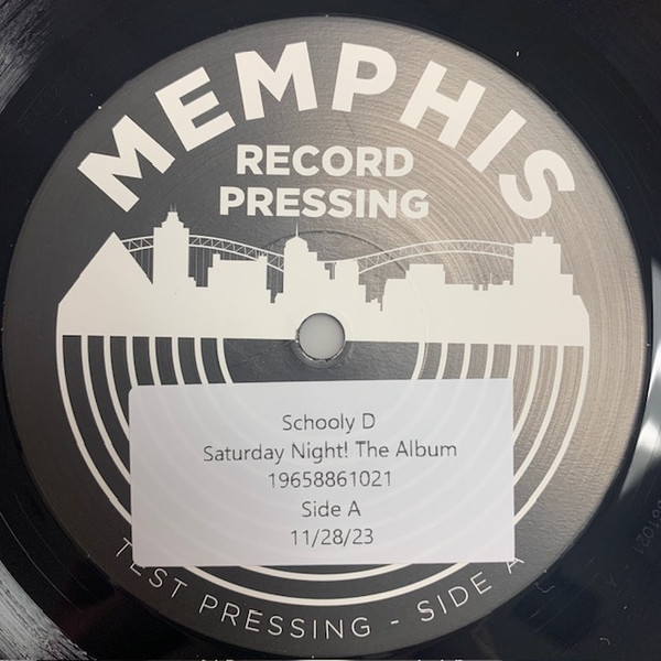 SCHOOLLY D — SATURDAY NIGHT! THE ALBUM