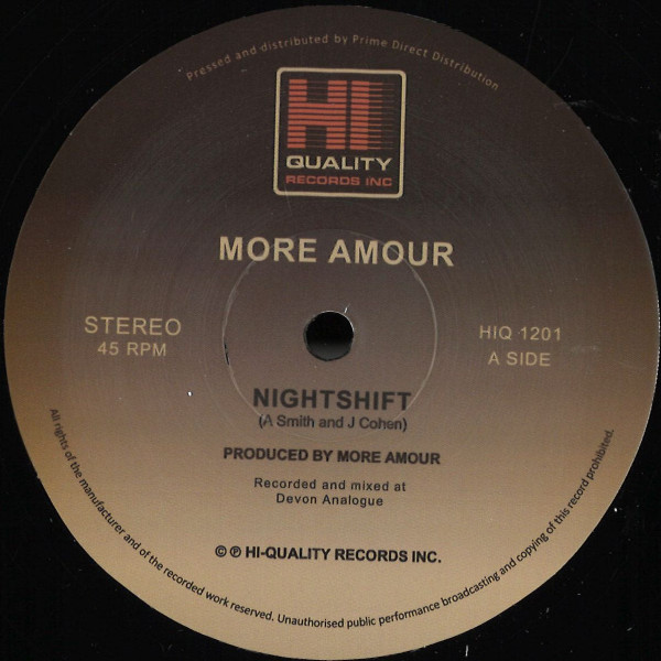More Amour — Nightshift / Don't Look Down