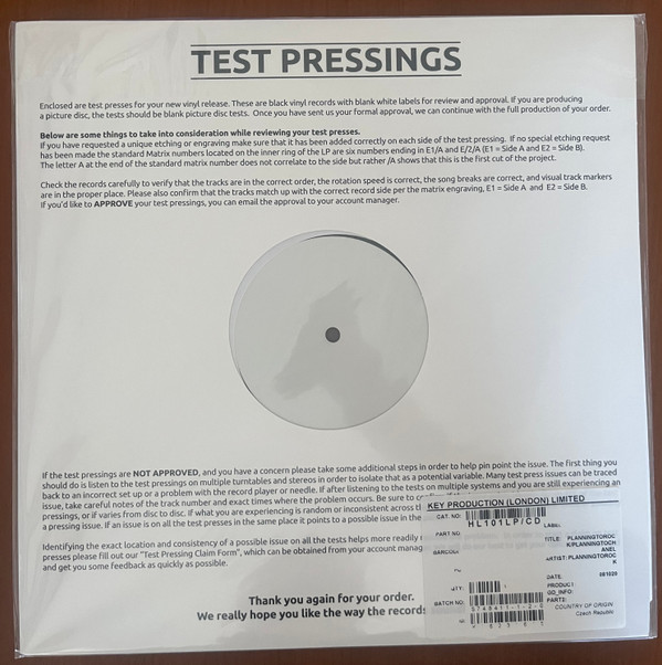 PLANNINGTOROCK — PLANNINGTOCHANEL