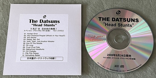 THE DATSUNS — HEADSTUNTS