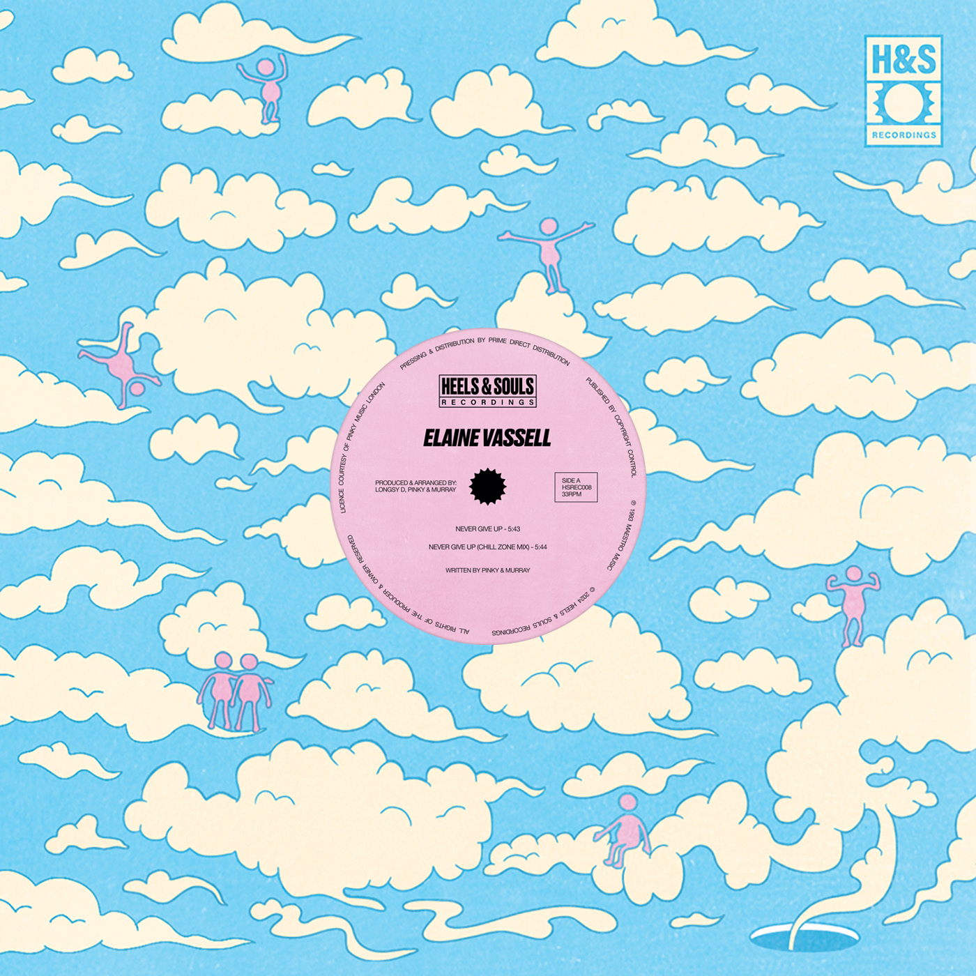 Elaine Vassell / 3rd Zone — Never Give Up / You Stole My Heart