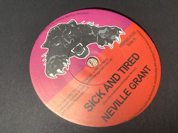 Grant, Neville — Sick& Tired