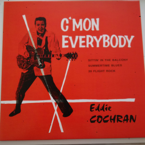 EDDIE COCHRAN — CMon Everybody (Coloured Vinyl) (Stereo/Mono)