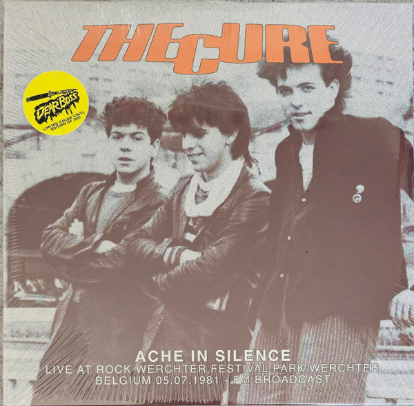 CURE — Ache In Silence: Live At Rock Werchter.Festival Park.Werchter.Belgium 05.07.1981 - Fm Broadcast (Coloured Vinyl)