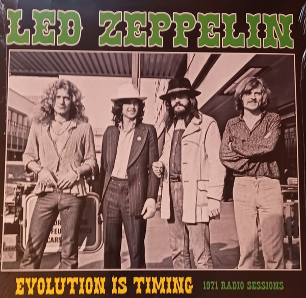 LED ZEPPELIN — Evolution Is Timing 1971 Radio Sessions (Green/Yellow Vinyl)