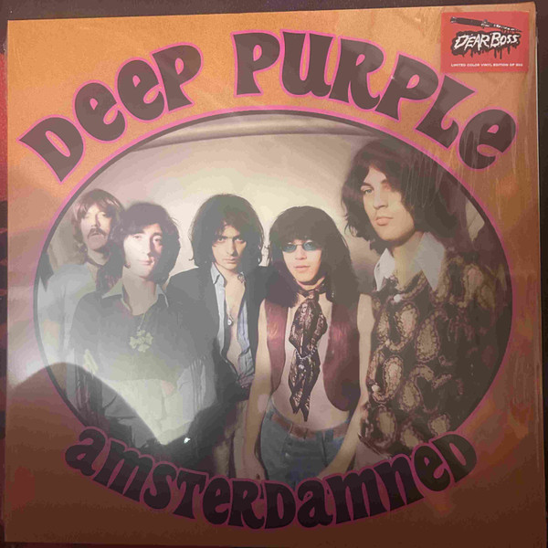 DEEP PURPLE — Deep Purple - Amsterdamned: Live At The Paradiso. Amsterdam 1969 - Fm Broadcast (Orange Vinyl)