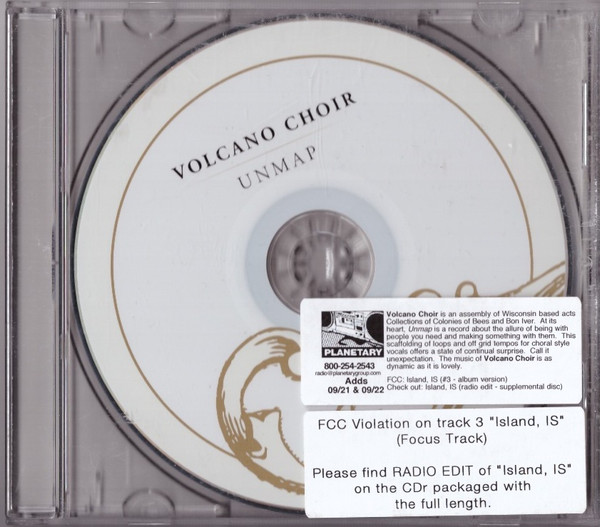 VOLCANO CHOIR — UNMAP