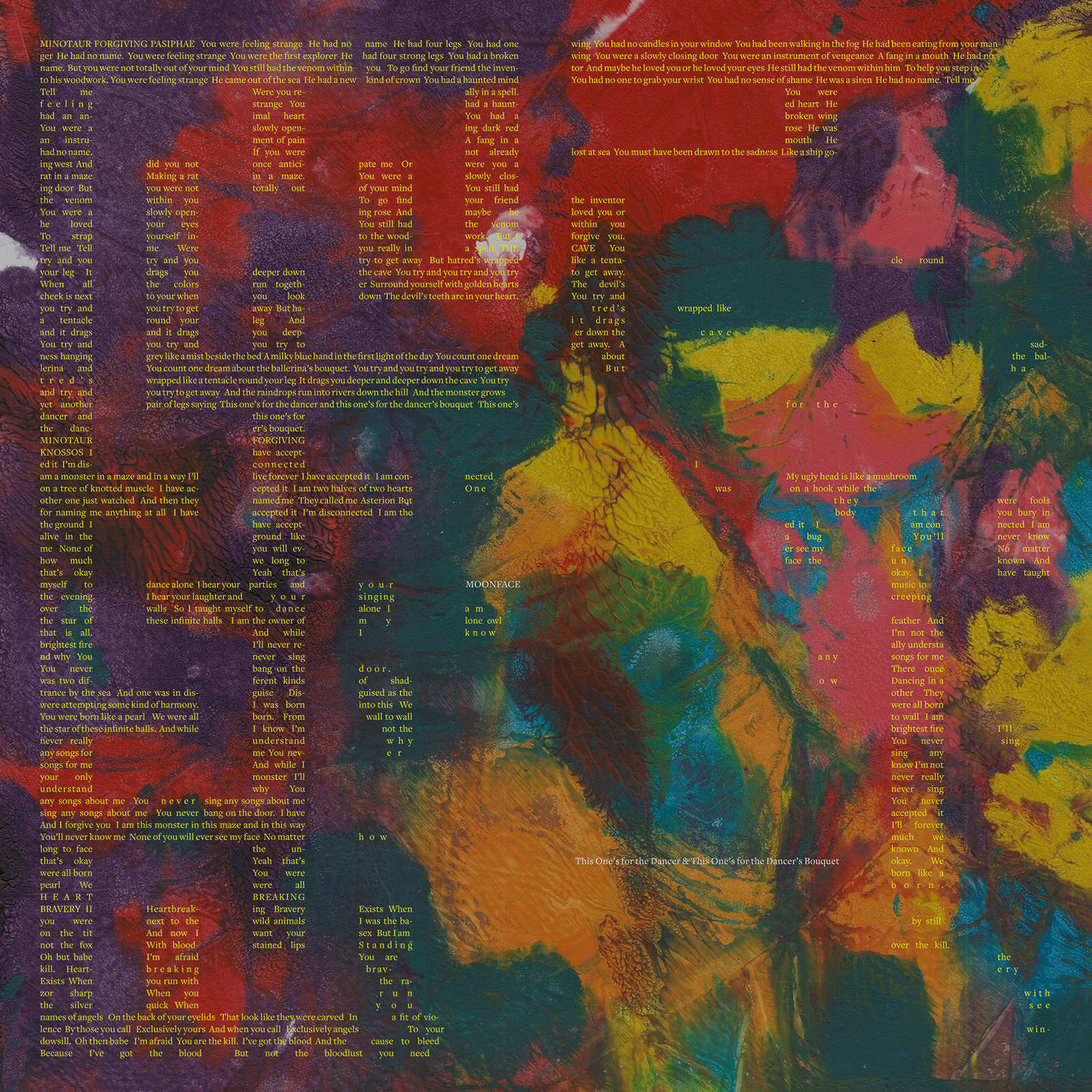MOONFACE — THIS ONE'S FOR THE DANCER & THIS ONE'S FOR THE
