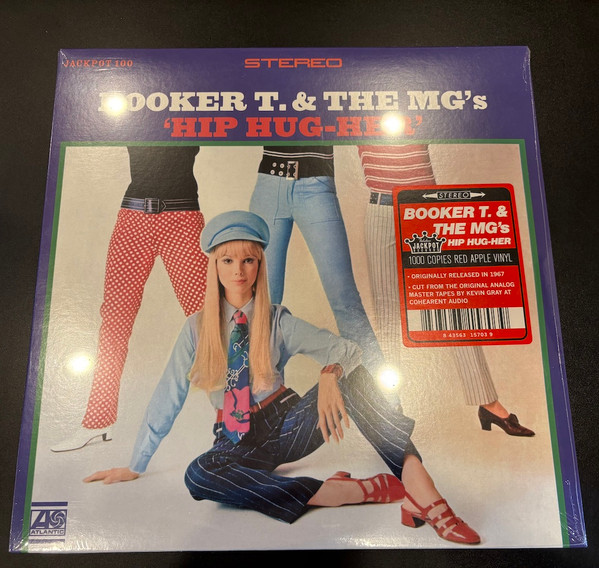 BOOKER T & THE MGS — Hip Hug-Her (Apple Red Vinyl)
