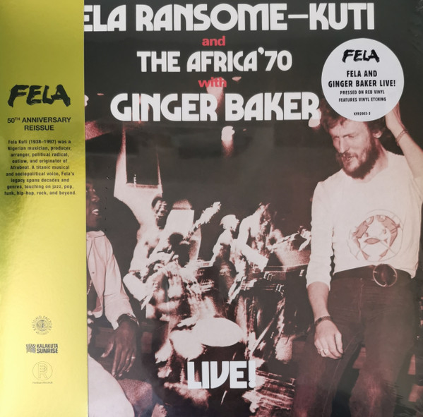 FELA KUTI — LIVE WITH GINGER BAKER