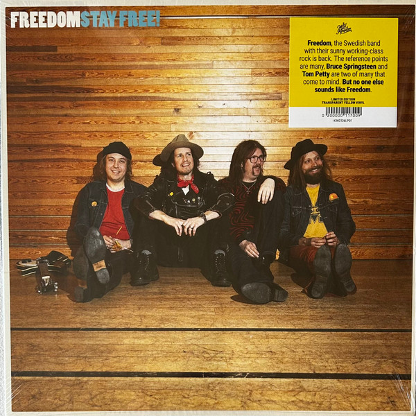 FREEDOM — Stay Free! (Sun Yellow Transparent Vinyl)