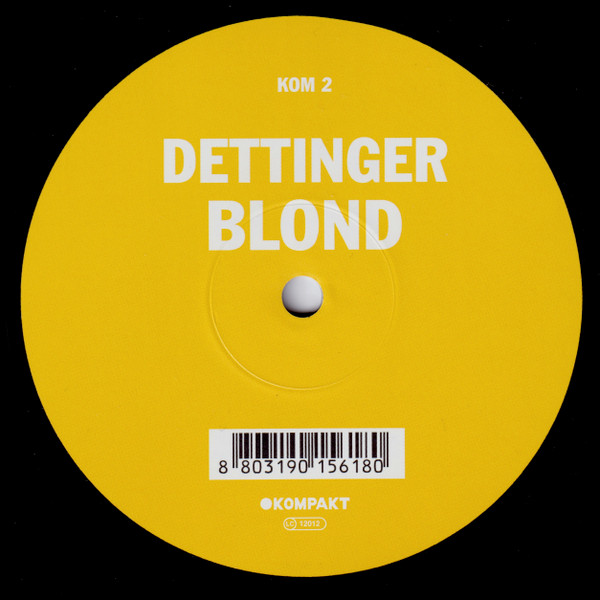 DETTINGER — BLOND
