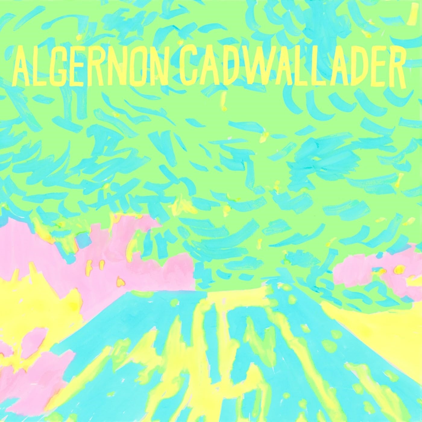 ALGERNON CADWALLADER — TRYING NOT TO HAVE A THOUGHT (WHITE COLOUR)