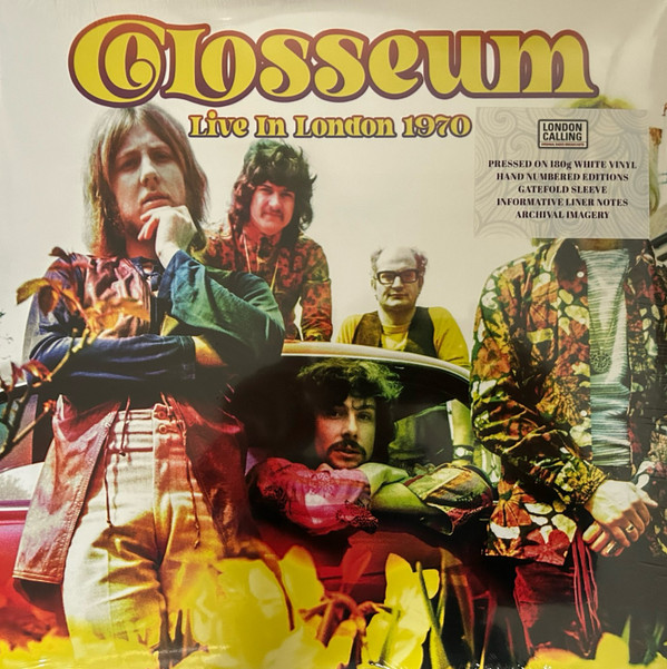 COLOSSEUM — Live In London 1970 (White Vinyl)