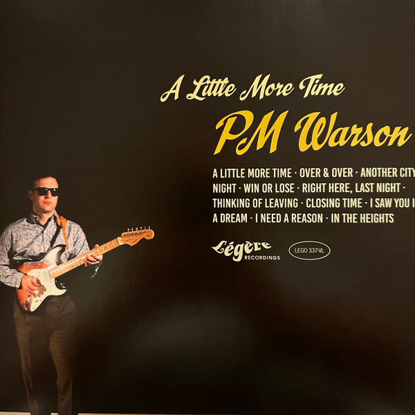 PM Warson — A Little More Time