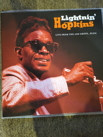 LIGHTNIN HOPKINS — LIVE FROM THE ASH GROVE...PLU